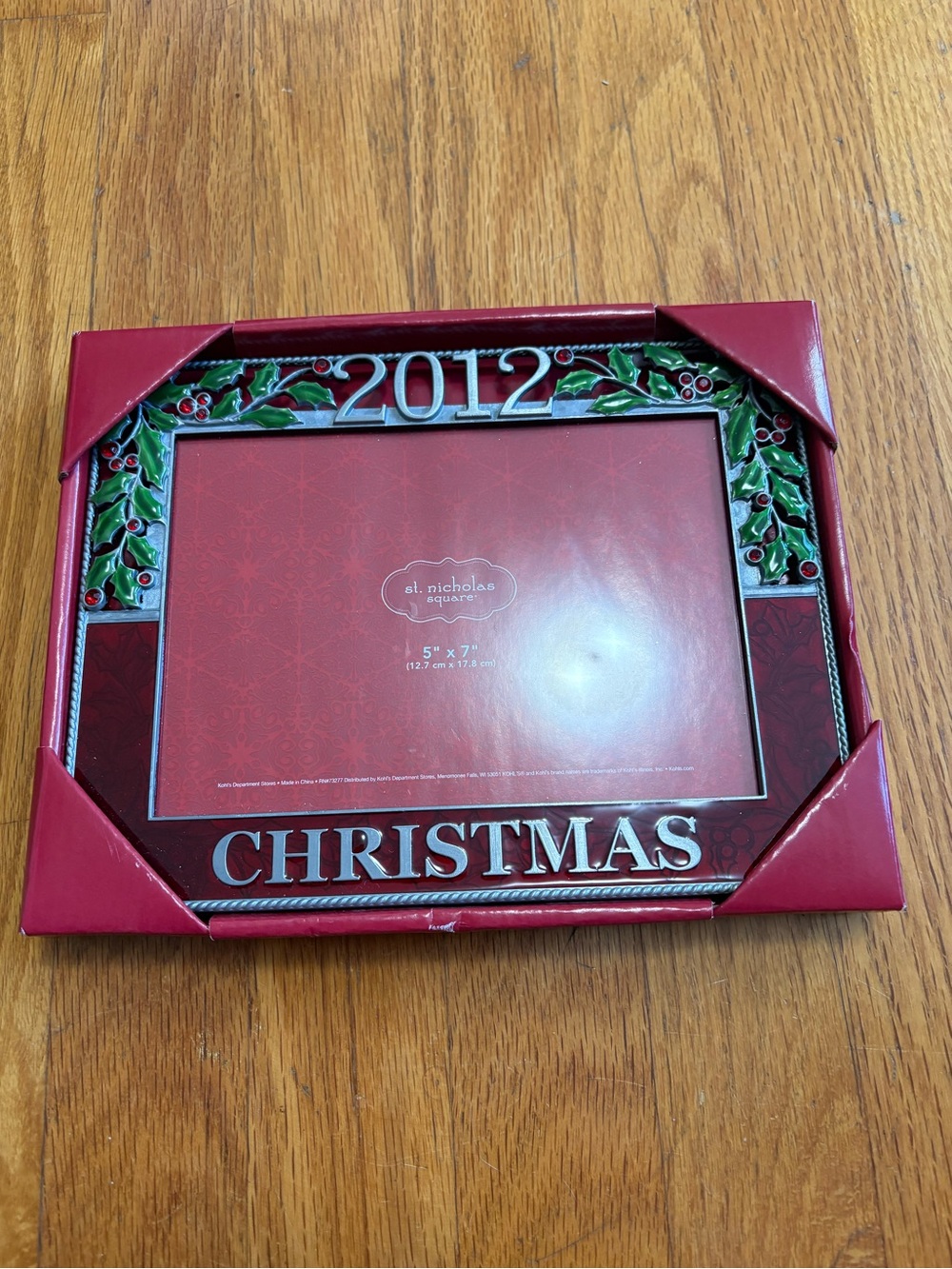 NIB 2012 Christmas Frame